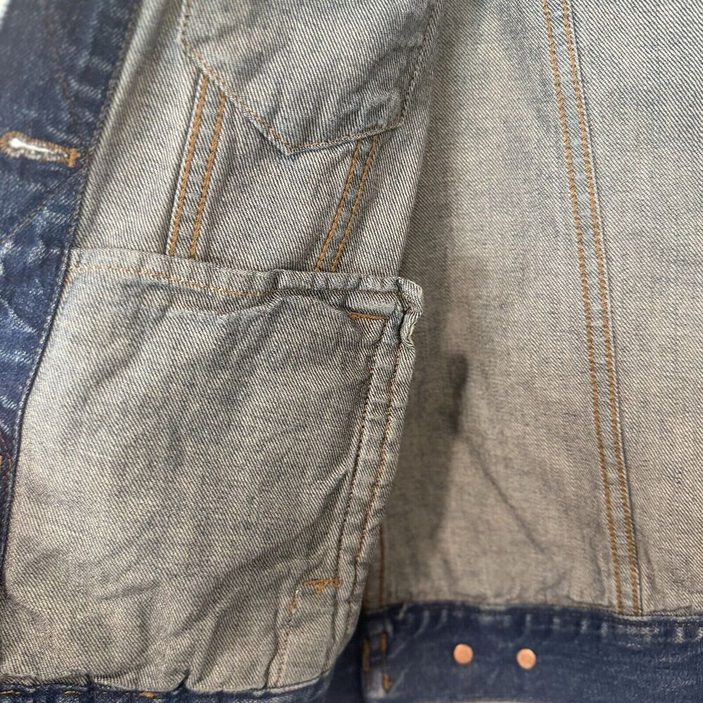 Madewell The Jean Jacket Women Size Small Blue Denim 100% Cotton 1655 - Picture 7 of 14